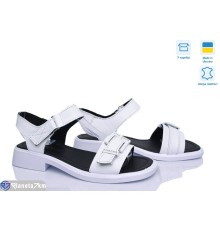 Босоніжки жіночі на літо (8 пар р.36-41) білий  "FOX"