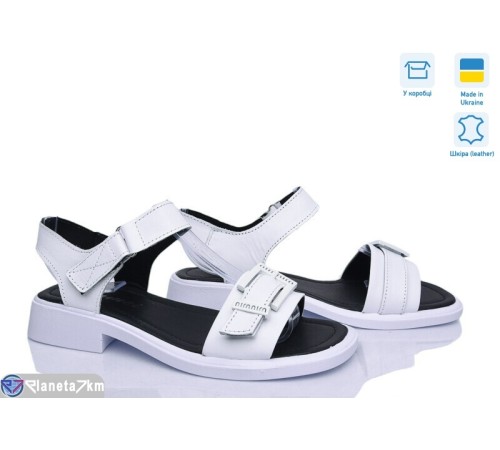 Босоніжки жіночі на літо (8 пар р.36-41) білий  "FOX"