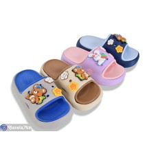 Шлепки дитячі на літо (12 пар р.28-33) мікс  "LINKA"