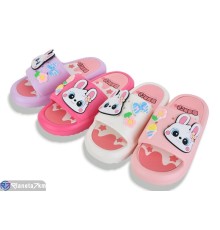 Шлепки дитячі на літо (12 пар р.30-35) мікс  "LINKA"