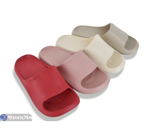 Шлепки жіночі на літо (12 пар р.35-40) мікс  "Melinda"