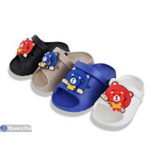 Шлепки дитячі на літо (12 пар р.18-23) мікс  "Melinda"