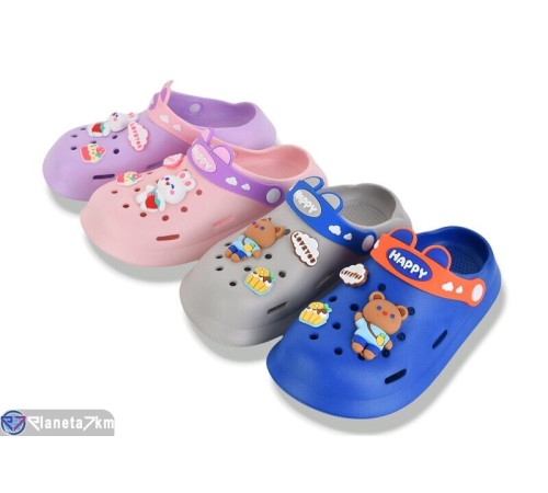 Кроки дитячі на літо (12 пар р.30-35) мікс  "LINKA"