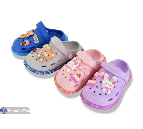 Кроки дитячі на літо (12 пар р.24-29) мікс  "LINKA"