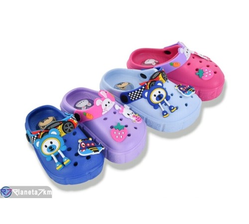 Кроки дитячі на літо (12 пар р.18-23) мікс  "LINKA"