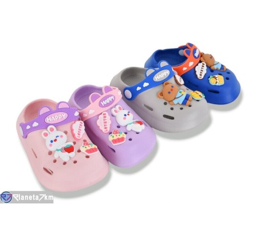 Кроки дитячі на літо (12 пар р.18-23) мікс  "LINKA"