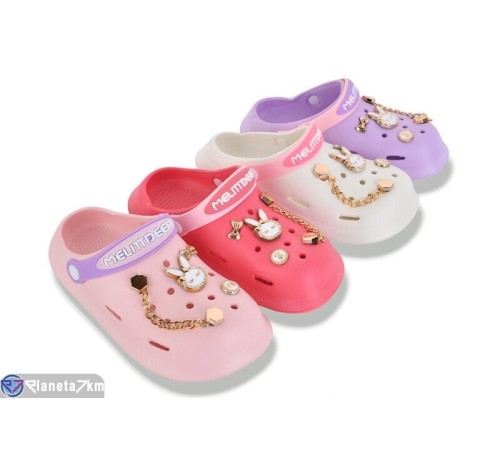 Кроки дитячі на літо (12 пар р.30-35) мікс  "Melinda"