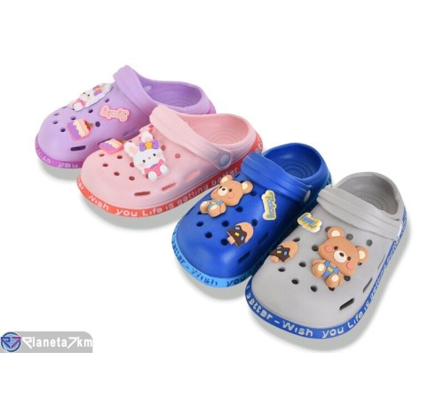 Кроки дитячі на літо (12 пар р.30-35) мікс  "Melinda"