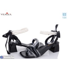 Босоніжки жіночі на літо (8 пар р.36-40) чорний  "Veagia-ADA"