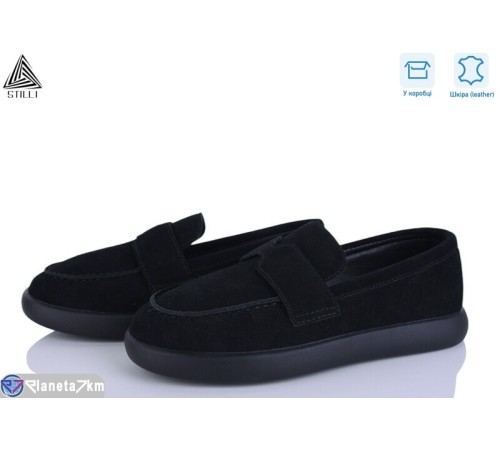 Туфлі жіночі на весну/осінь (8 пар р.36-41) чорний  "STILLI Group"