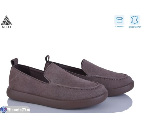 Туфлі жіночі на весну/осінь (8 пар р.36-41) коричневий  "STILLI Group"