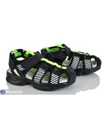 Сандалі дитячі на літо (8 пар р.26-31) чорний  "Laifakids"
