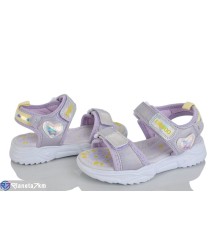 Дитячі босоніжки на літо (8 пар р.27-32) фіолетовий  "Laifakids"