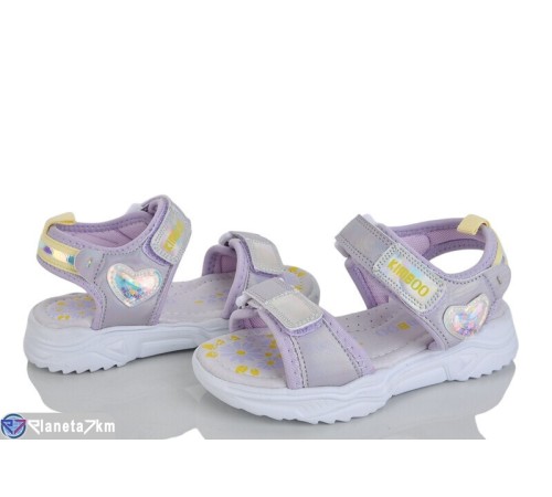 Дитячі босоніжки на літо (8 пар р.27-32) фіолетовий  "Laifakids"