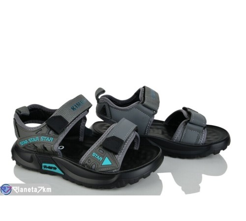 Сандалі дитячі на літо (8 пар р.31-36) сірий  "Laifakids"