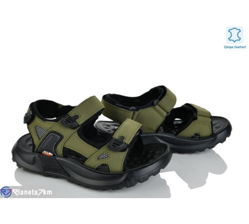 Сандалі дитячі на літо (8 пар р.31-36) зелений  "Laifakids"