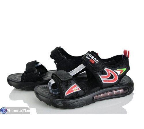 Сандалі дитячі на літо (8 пар р.37-41) чорний  "Laifakids"