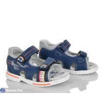 Сандалі дитячі на літо (8 пар р.21-26) синій  "Laifakids"