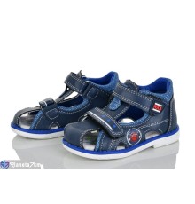 Сандалі дитячі на літо (8 пар р.21-26) синій  "Laifakids"