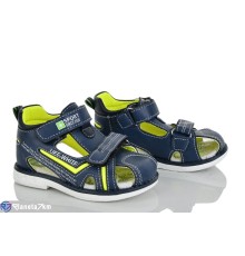 Сандалі дитячі на літо (8 пар р.21-26) синій  "Laifakids"