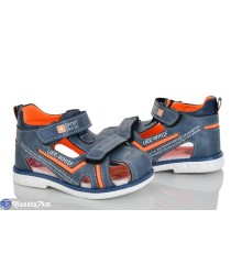 Сандалі дитячі на літо (8 пар р.21-26) синій  "Laifakids"