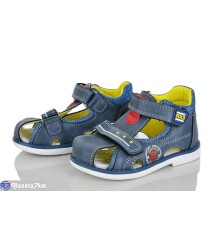 Сандалі дитячі на літо (8 пар р.21-26) синій  "Laifakids"