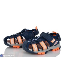 Сандалі дитячі на літо (8 пар р.21-26) синій  "Laifakids"