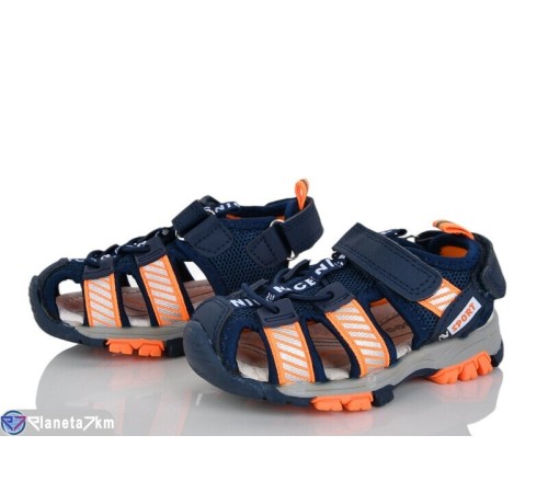 Сандалі дитячі на літо (8 пар р.21-26) синій  "Laifakids"