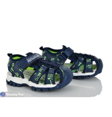 Сандалі дитячі на літо (8 пар р.21-26) синій  "Laifakids"