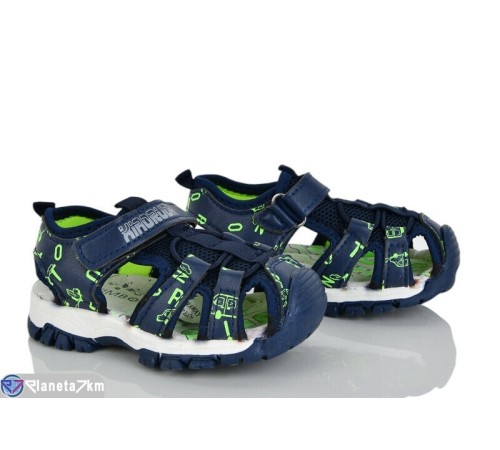 Сандалі дитячі на літо (8 пар р.21-26) синій  "Laifakids"