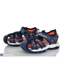 Сандалі дитячі на літо (8 пар р.21-26) синій  "Laifakids"