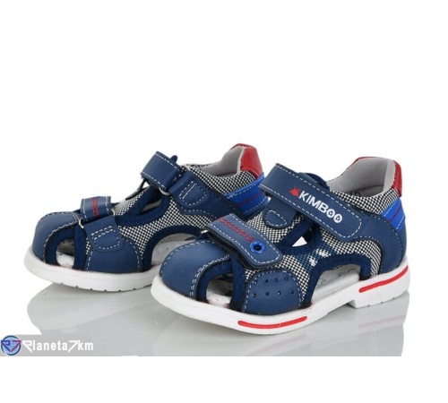 Сандалі дитячі на літо (8 пар р.21-26) синій  "Laifakids"