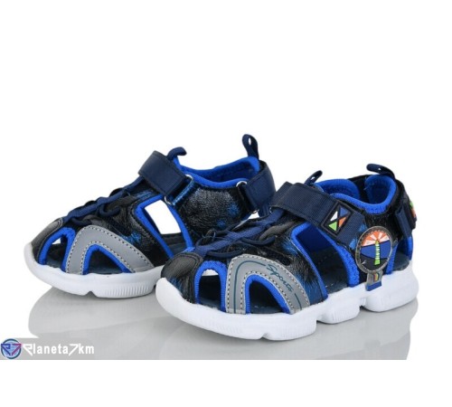 Сандалі дитячі на літо (8 пар р.21-26) синій  "Laifakids"