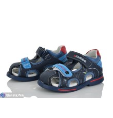 Сандалі дитячі на літо (8 пар р.21-26) синій  "Laifakids"