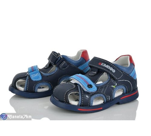 Сандалі дитячі на літо (8 пар р.21-26) синій  "Laifakids"