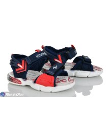 Сандалі дитячі на літо (8 пар р.22-27) синій  "Laifakids"