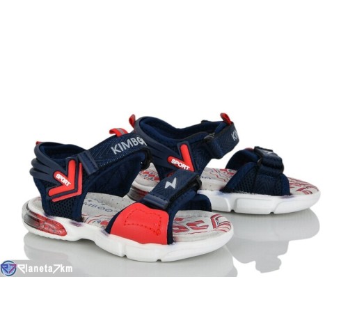 Сандалі дитячі на літо (8 пар р.22-27) синій  "Laifakids"