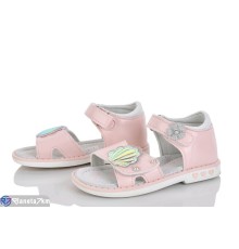 Дитячі босоніжки на літо (8 пар р.22-27) рожевий  "Laifakids"