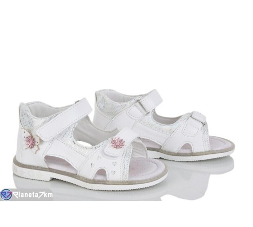 Дитячі босоніжки на літо (8 пар р.26-31) білий  "Laifakids"