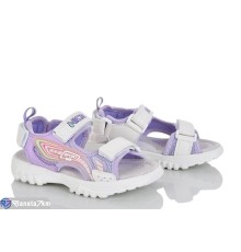 Сандалі дитячі на літо (8 пар р.26-31) фіолетовий  "Laifakids"