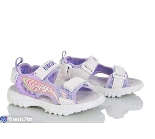 Сандалі дитячі на літо (8 пар р.26-31) фіолетовий  "Laifakids"