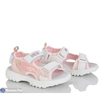 Сандалі дитячі на літо (8 пар р.26-31) рожевий  "Laifakids"