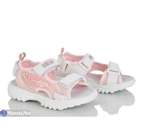 Сандалі дитячі на літо (8 пар р.26-31) рожевий  "Laifakids"