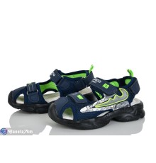 Сандалі дитячі на літо (8 пар р.26-31) синій  "Laifakids"