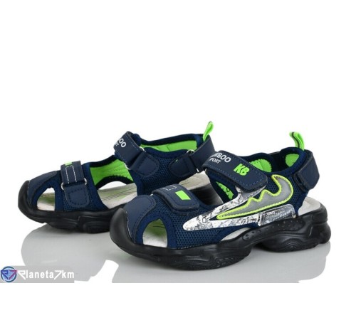 Сандалі дитячі на літо (8 пар р.26-31) синій  "Laifakids"