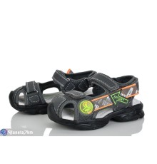 Сандалі дитячі на літо (8 пар р.26-31) сірий  "Laifakids"