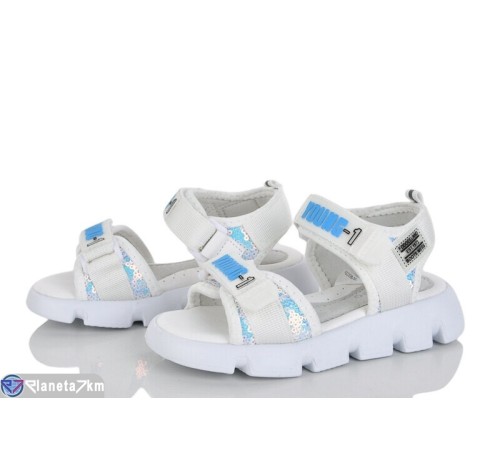 Дитячі босоніжки на літо (8 пар р.27-31) білий  "Laifakids"