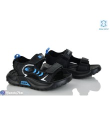 Сандалі дитячі на літо (8 пар р.26-30) чорний  "Laifakids"