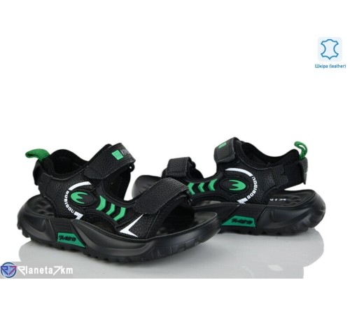 Сандалі дитячі на літо (8 пар р.26-30) чорний  "Laifakids"
