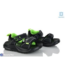 Сандалі дитячі на літо (8 пар р.26-30) чорний  "Laifakids"
